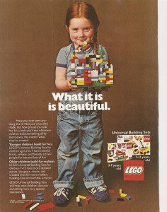 LEGO ad from 1980s